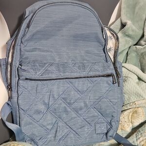 Lug Summit Blue Moon Quilted Backpack